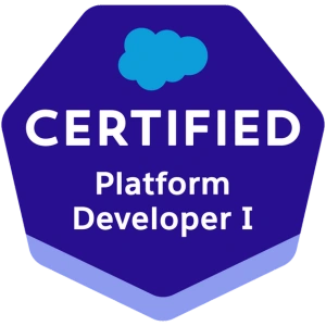 Salesforce Certified Platform Developer I 1