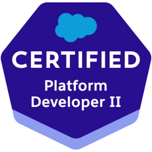 Salesforce Certified Platform Developer II 1