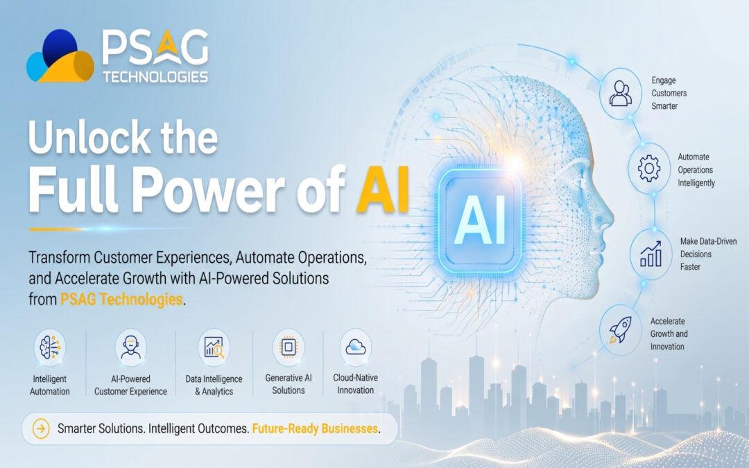 Unlock the Full Potential of AI with PSAG Technologies | Enterprise AI Solutions